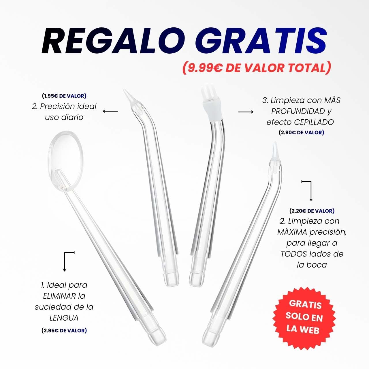 SONRÍE+ - Irrigador Bucal Premium™