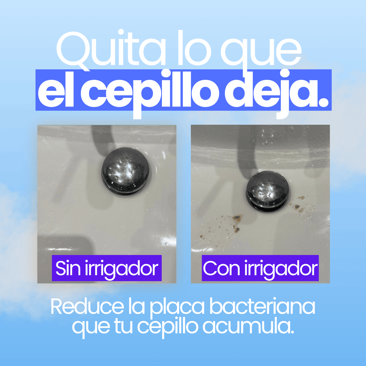 SONRÍE+ - Irrigador bucal Slim