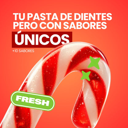 SONRÍE+ - Pasta de dientes Wonder con sabores