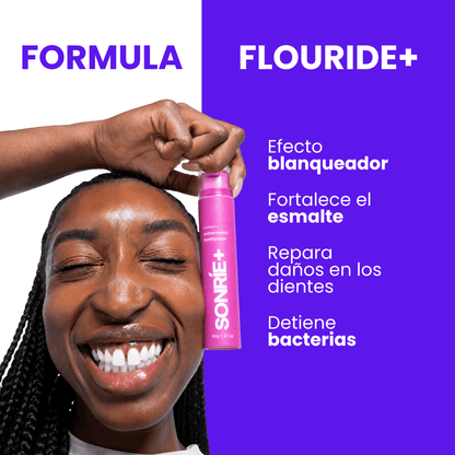 SONRÍE+ - Pasta de dientes Wonder con sabores