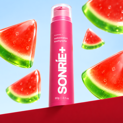 SONRÍE+ - Pasta de dientes Wonder con sabores
